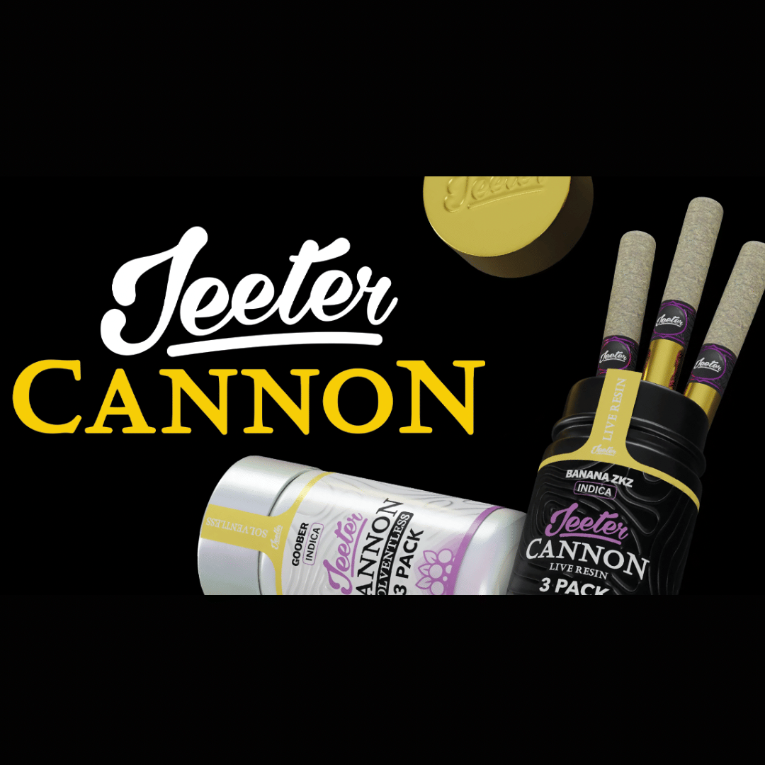 DEEP DRIVE KUSH 3PK RESIN CANNON - JEETERS -  - $24 - Pre-Rolls