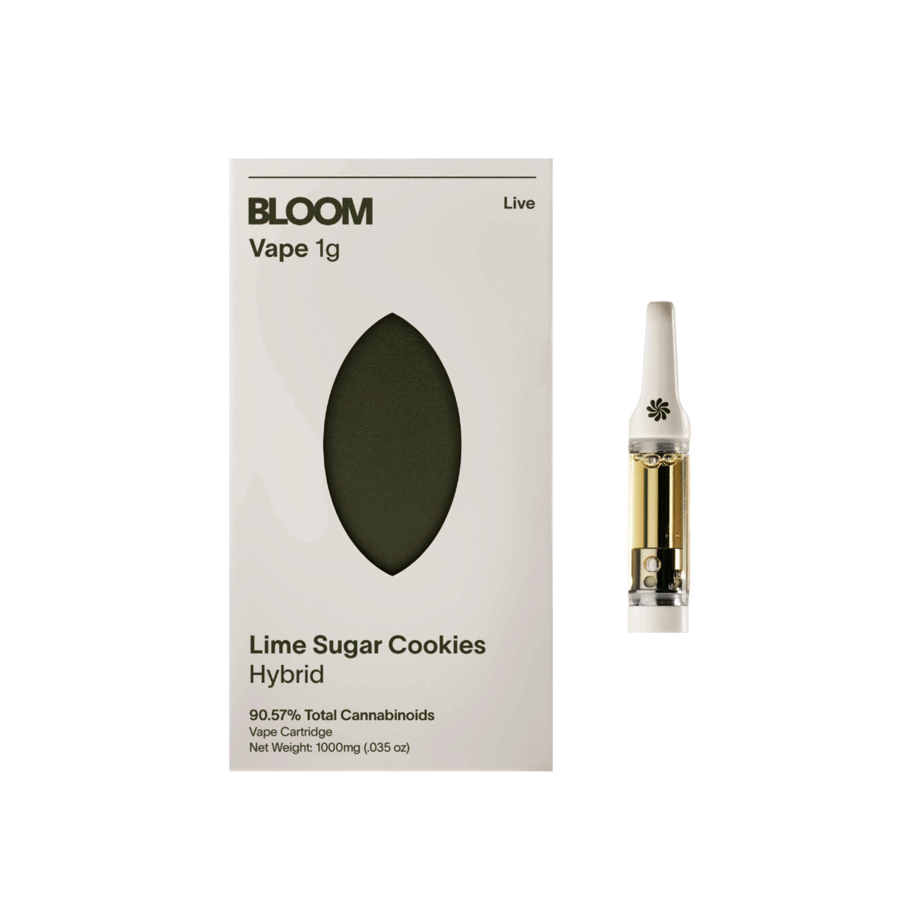 Live | Lime Sugar Cookie (H) Cartridge - 1g - Bloom -  - $30 - Cartridges / Pods