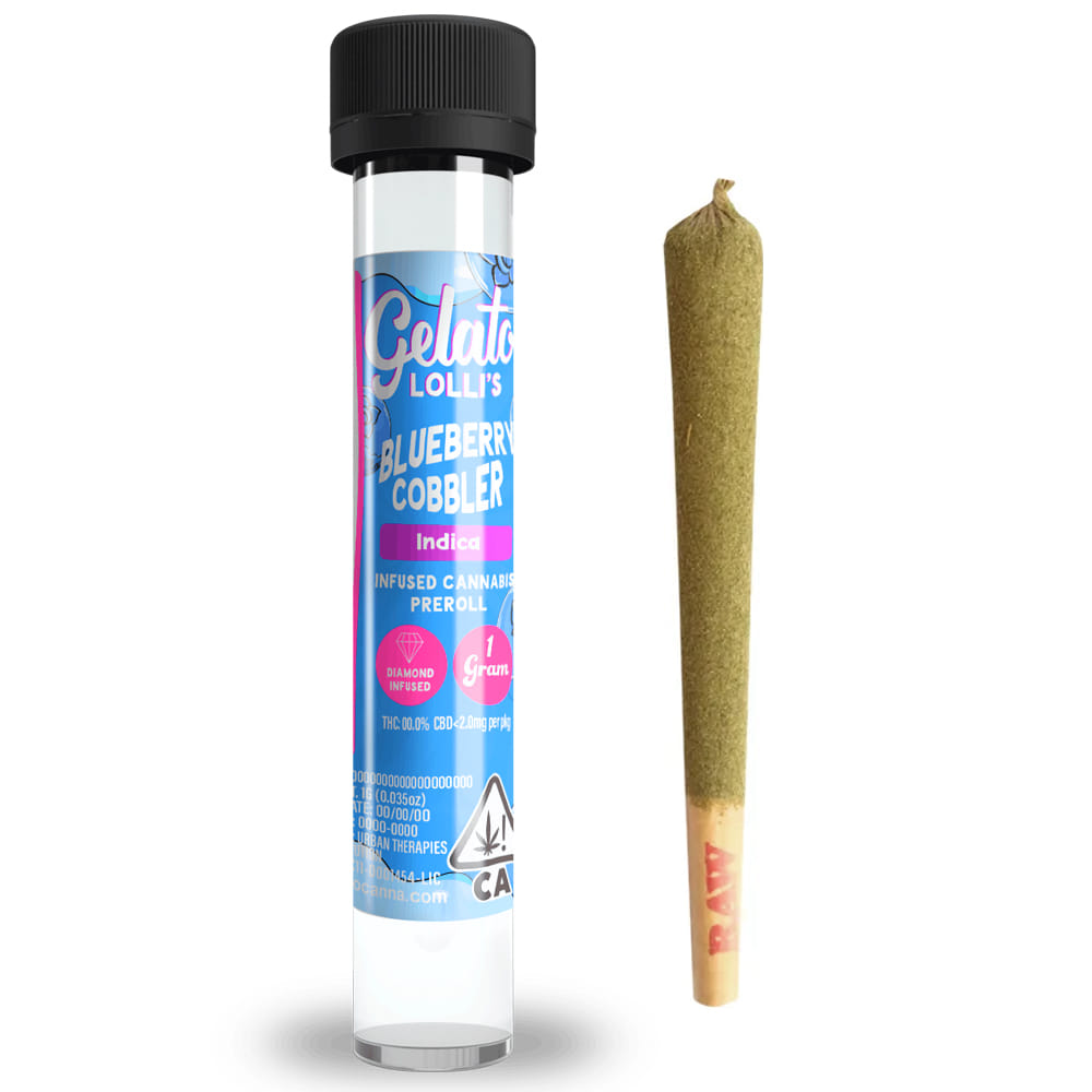 Blueberry Cobbler (I) 1.2g Infused Preroll *B2G1 EVERYDAY* - Gelato Canna Co. - Blueberry Cobbler (I) - $14 - Pre-Rolls
