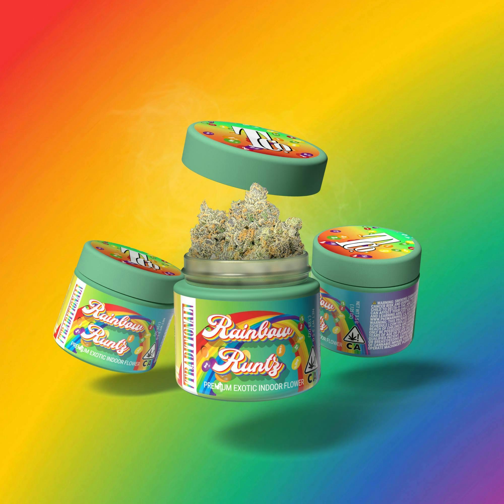 Rainbow Runtz 28.06% - Premium Exotic Indoor 5G - Traditional - Rainbow Runtz (H) - $39.99 - Flower