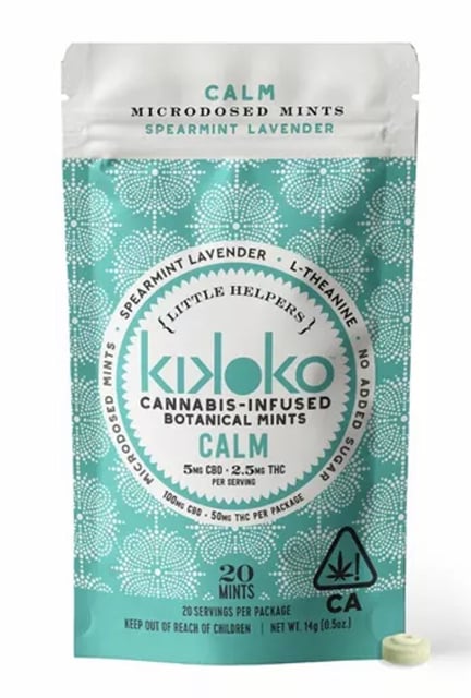 Calm Mints - Little Helpers Mints I Calm I - CBD/THC 2:1 - 20pk