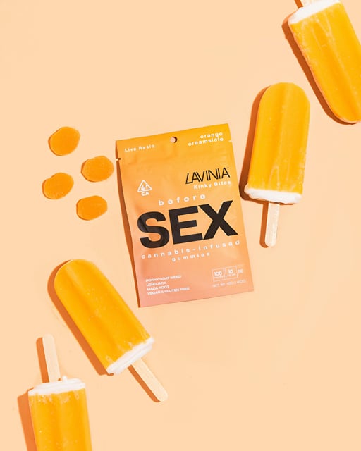 Kinky Bites Orange Creamsicle Gummies