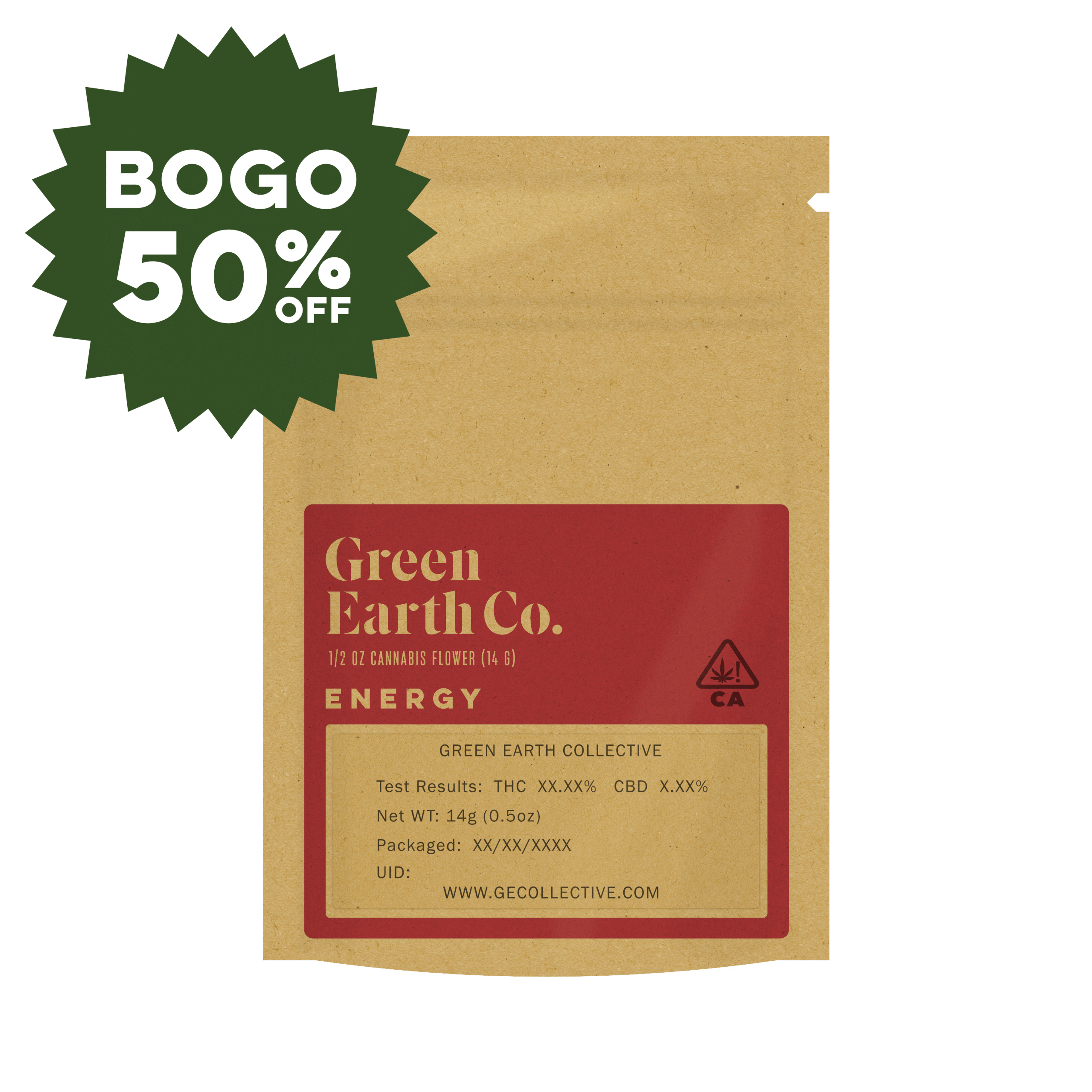 Pink Certz 1/2 Oz Pre-pack - 14g - Green Earth Co. - - $65 - Flower