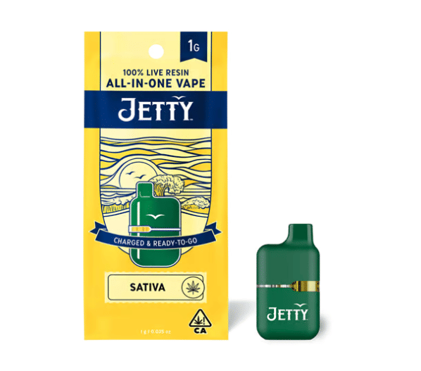 Jetty: Strawberry Tartz (S) Live Resin Mini Tank - 1g Disposable - Jetty Extracts -  - $45 - Disposables