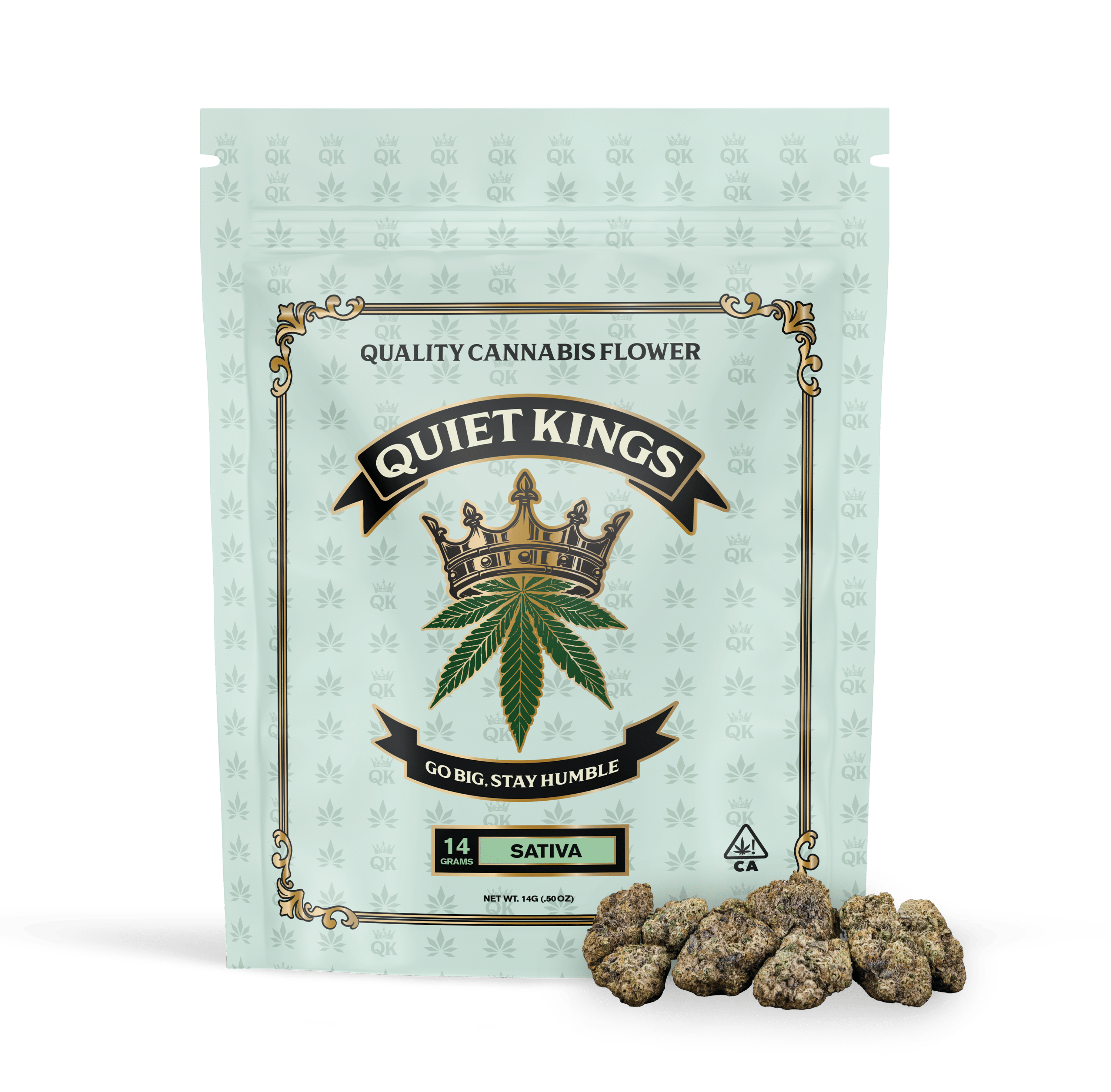 Iced Lemonade - 14g - Quiet Kings - 14g - Sativa - $45 - Flower (Half Ounces)