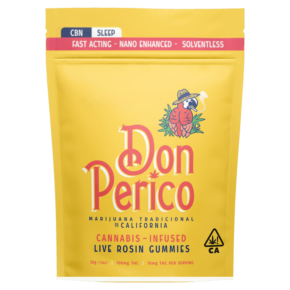 Fresa (Sleep) Nano Infused Live Resin Gummies *B2G1 EVERYDAY* - Don Perico - Fresa (Sleep) - $16 - Edibles