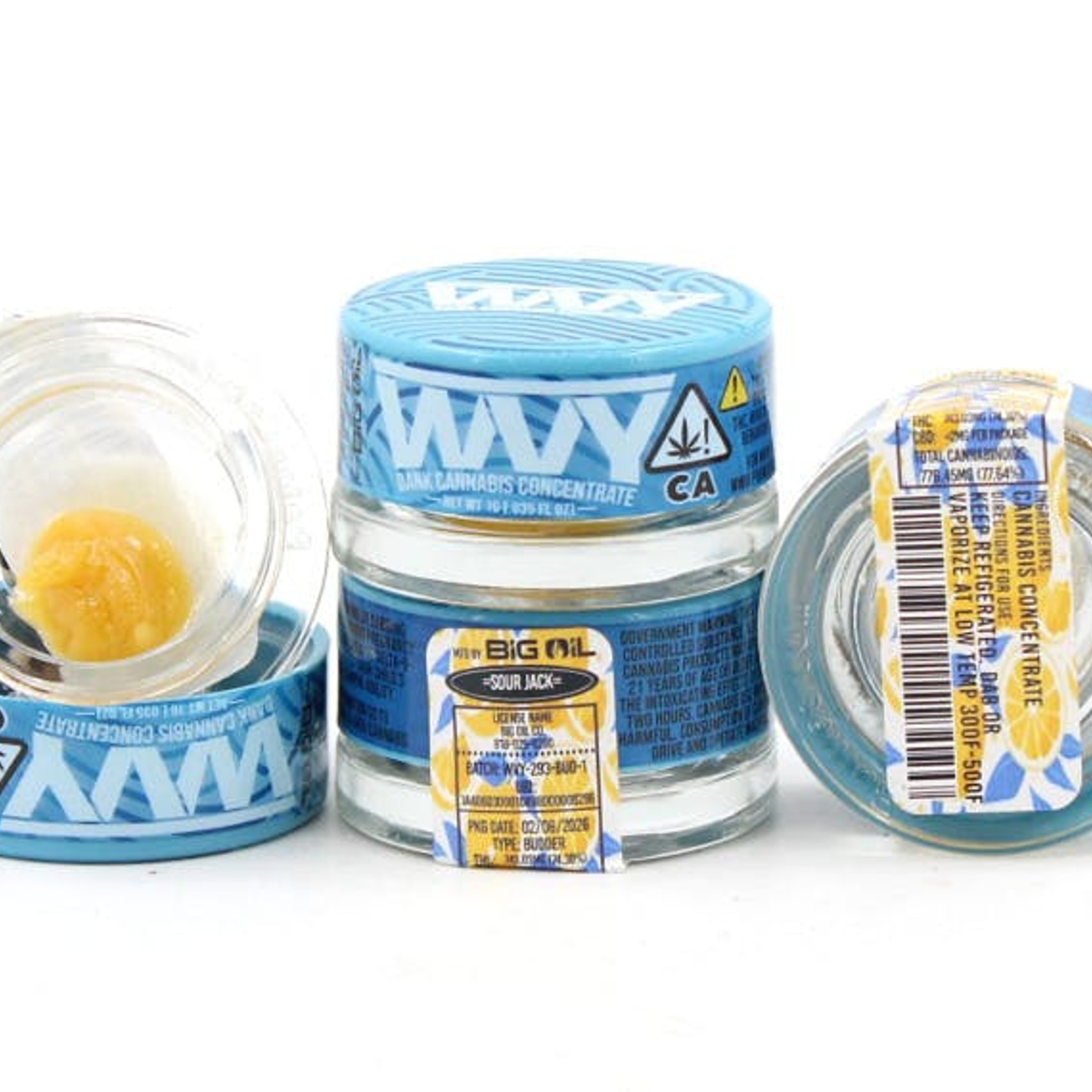 Sour Jack - Budder - WVY - - $10.75 - Concentrates