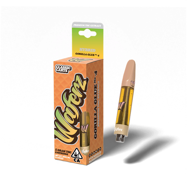 Waferz Classic 1g Cartridge - Gorilla Glue #4 | PROMOTION ITEM NOT FOR SALE