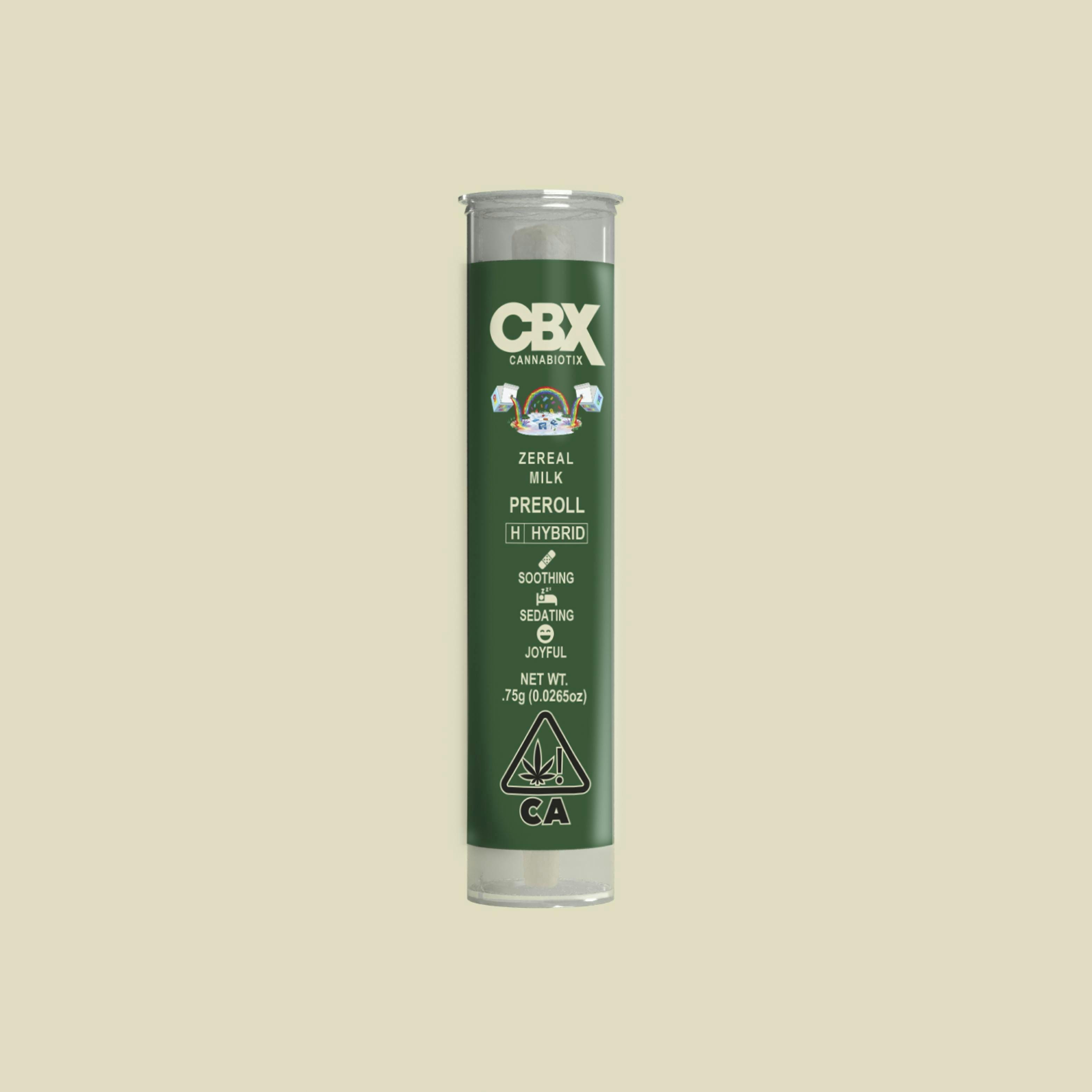 Zatomic (I) CBX Preroll - Cannabiotix - Zatomic (I) - $14 - Prerolls