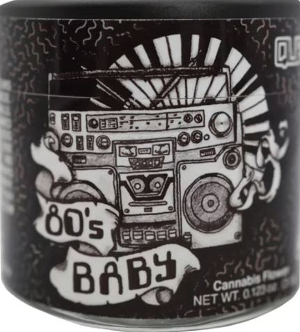 80's Baby - Green Dragon - eighth - $50 - Flowers