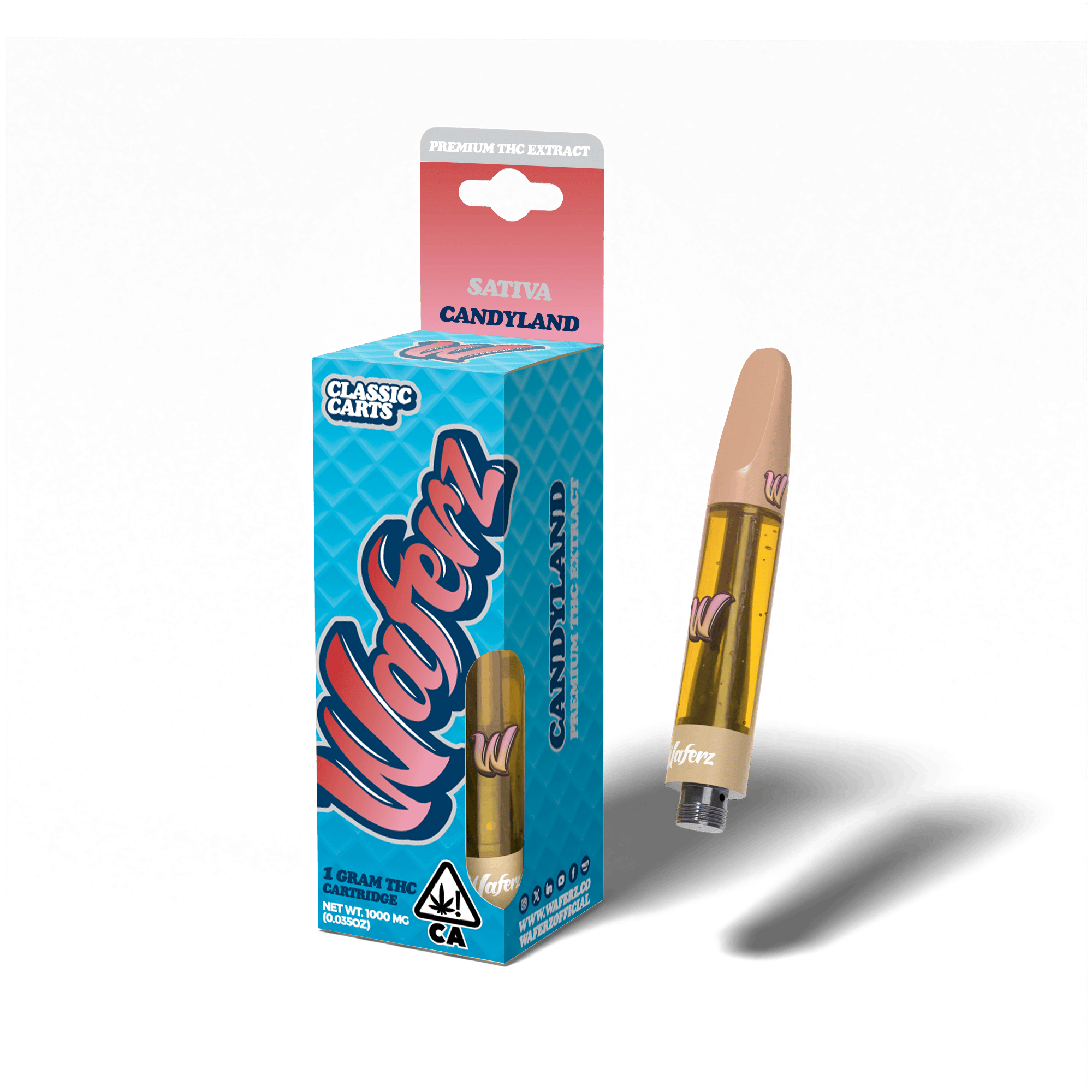 Waferz - Candyland - Classic Cartridge - 1g - Waferz - Candyland - $19.99 - Vapes