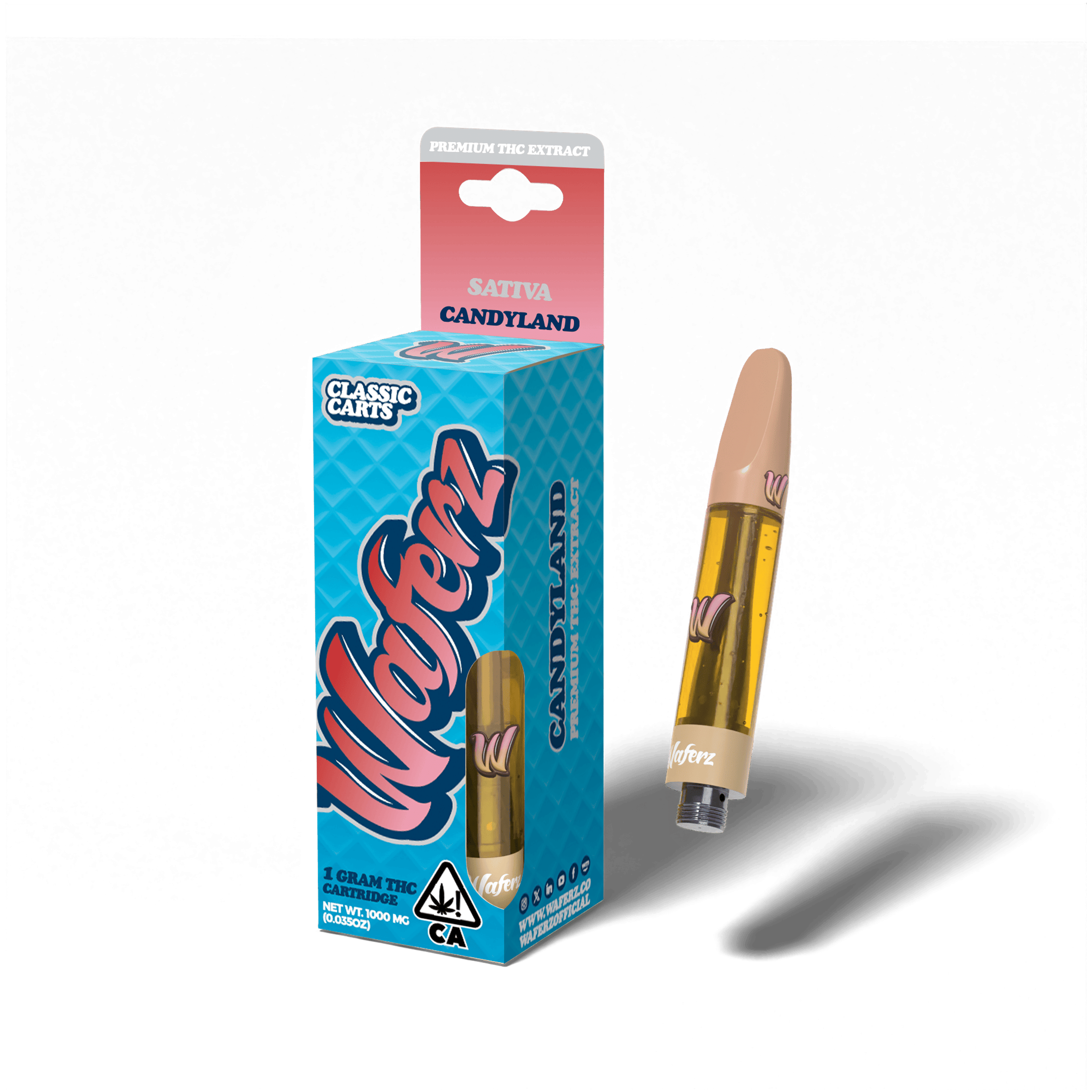 Waferz - Candyland - Classic Cartridge - 1g - Waferz - Candyland - $19.99 - Vapes