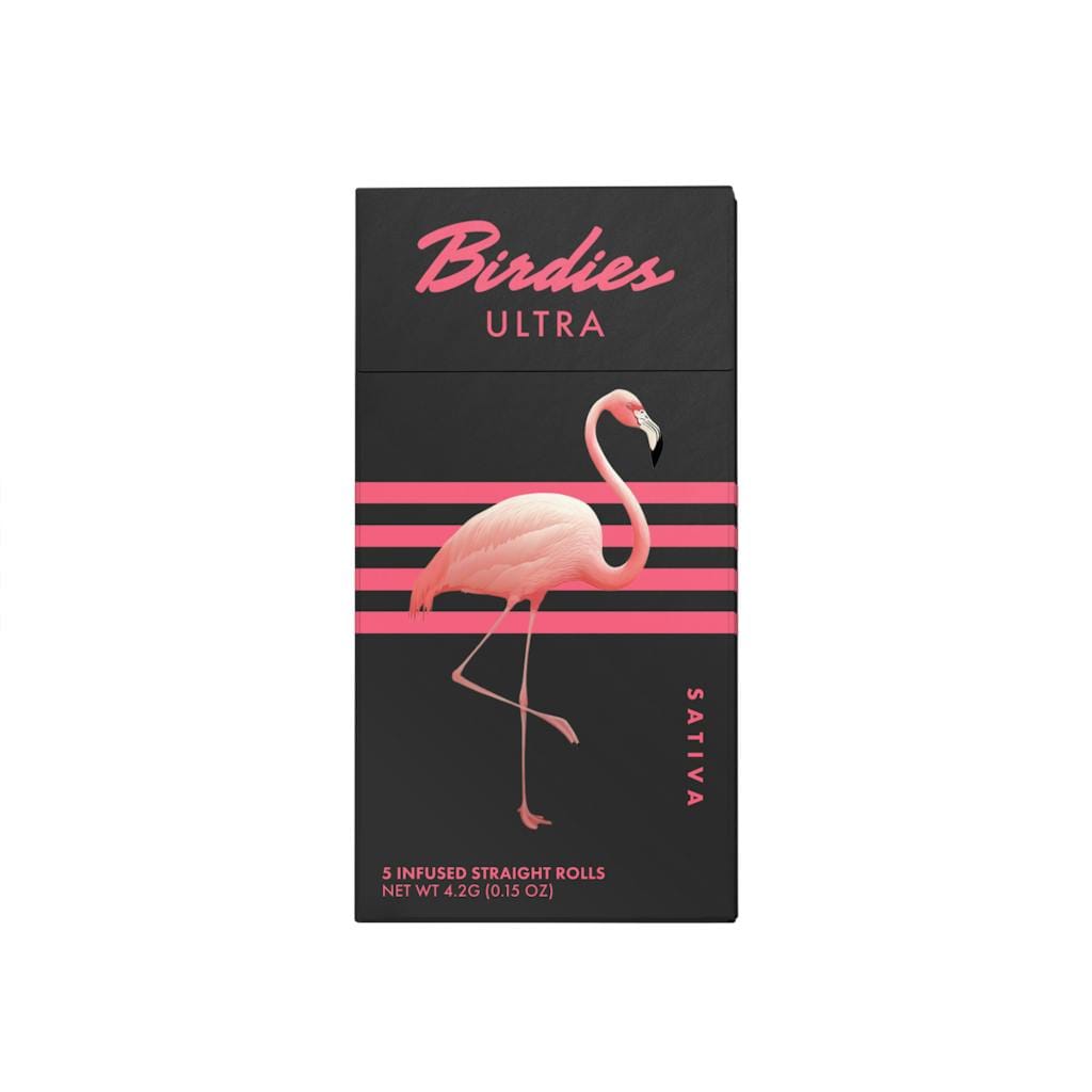 Ultra Sativa - .85g Infused Prerolls (5pk) - Birdies - Sativa - 5pk - $25 - Infused Preroll Pack