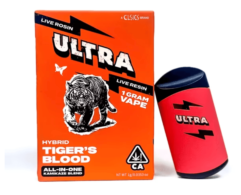 ULTRA 1G TIGERS BLOOD (AIO) - CLSICS -  - $35 - Vaporizer