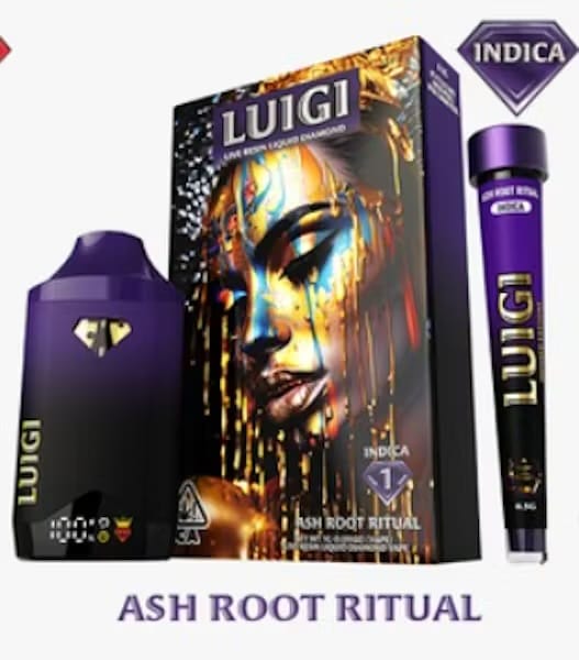 PART 1 OF 2: Ash Root Ritual (I) AIO - 1g - Luigi - Ash Root Ritual AIO - $13.80 - Cartridges