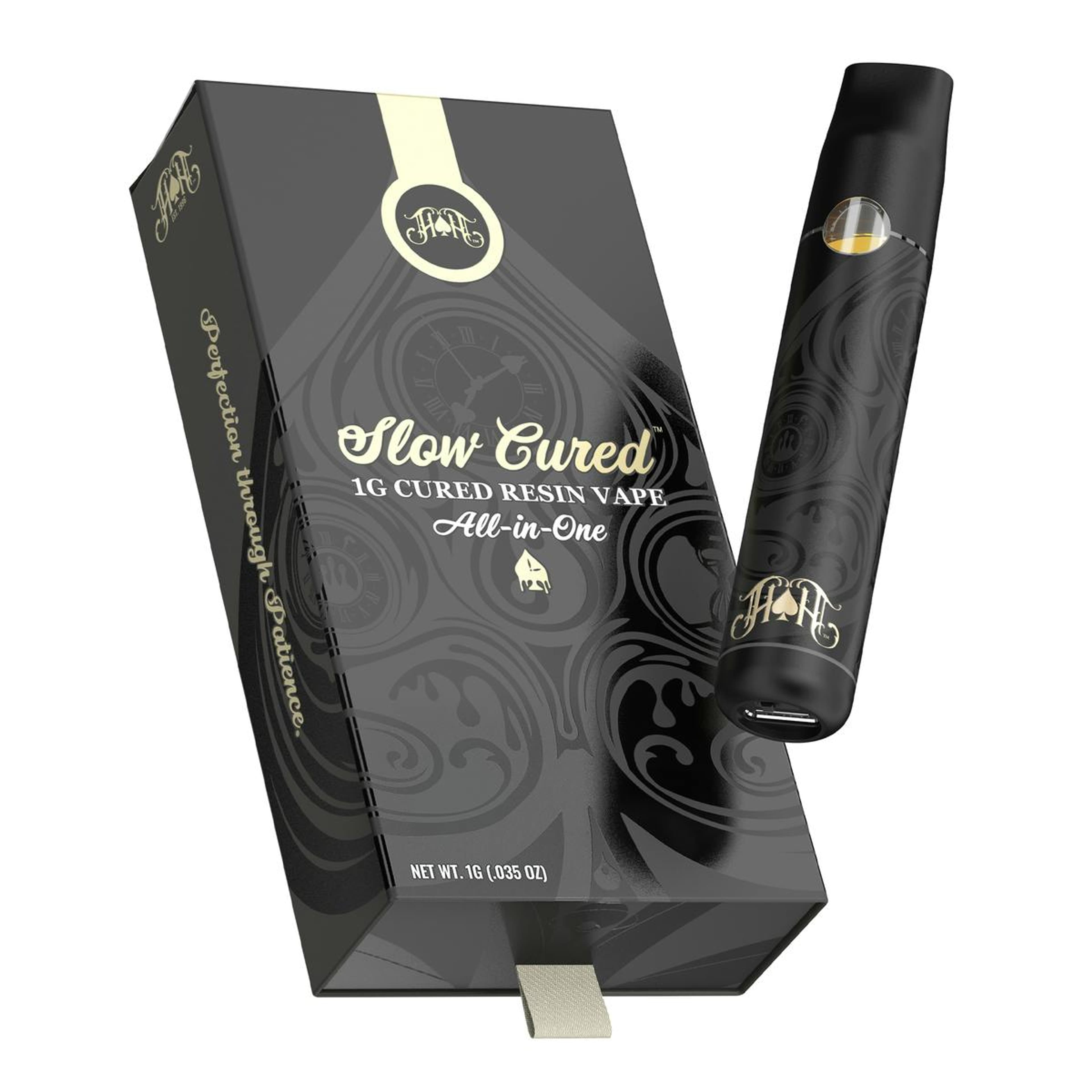 Kush Mints 1g Slow Cured Resin AIO - Heavy Hitters - - $63 - Ready To Use Vapes