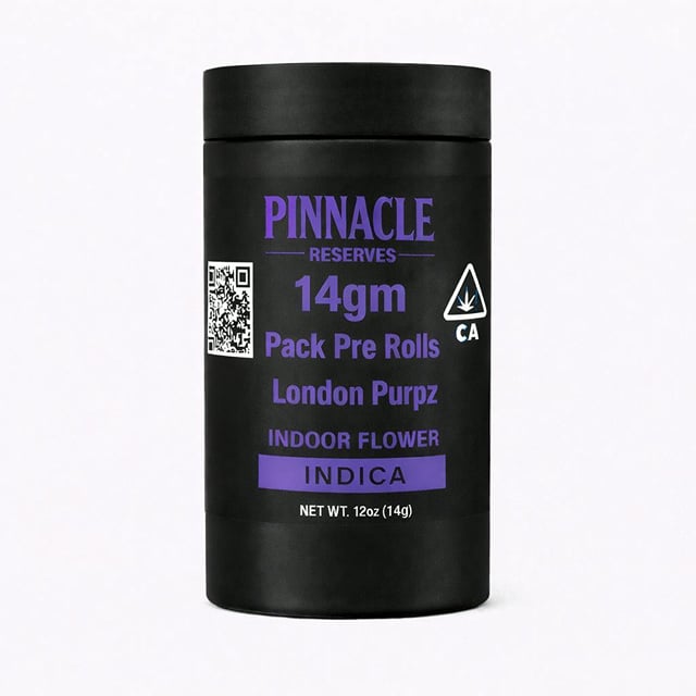 PINNACLE RESERVE London Purpz 14gm Pack Pre Rolls