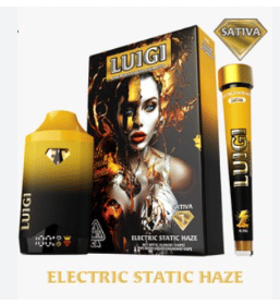 Electric Static Haze Disposable 1g - Luigi - Disposable - $20 - Vapes