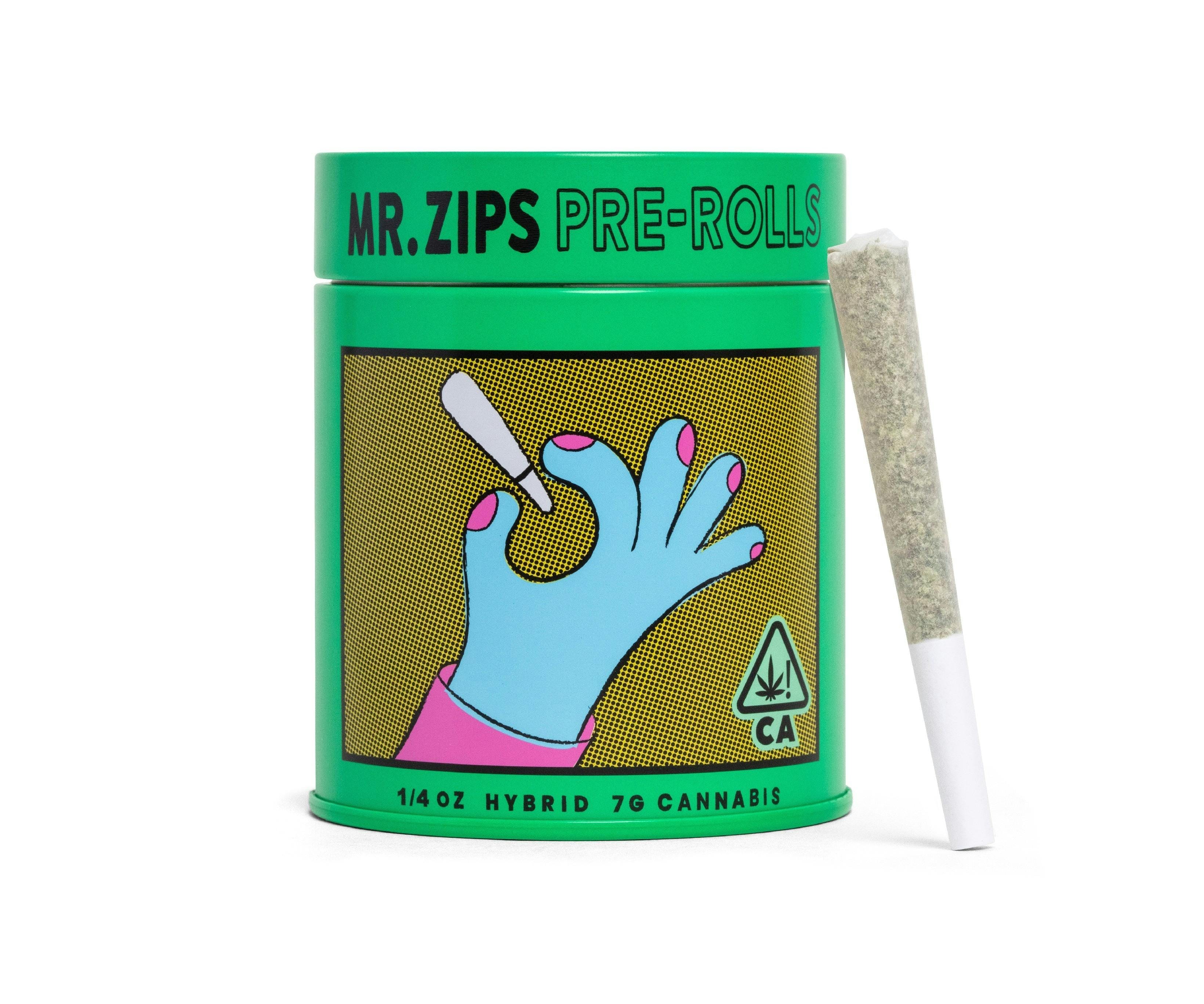 28PK BLUE NERDZ Prerolls - MR. ZIPS -  - $58.02 - Pre-Rolls