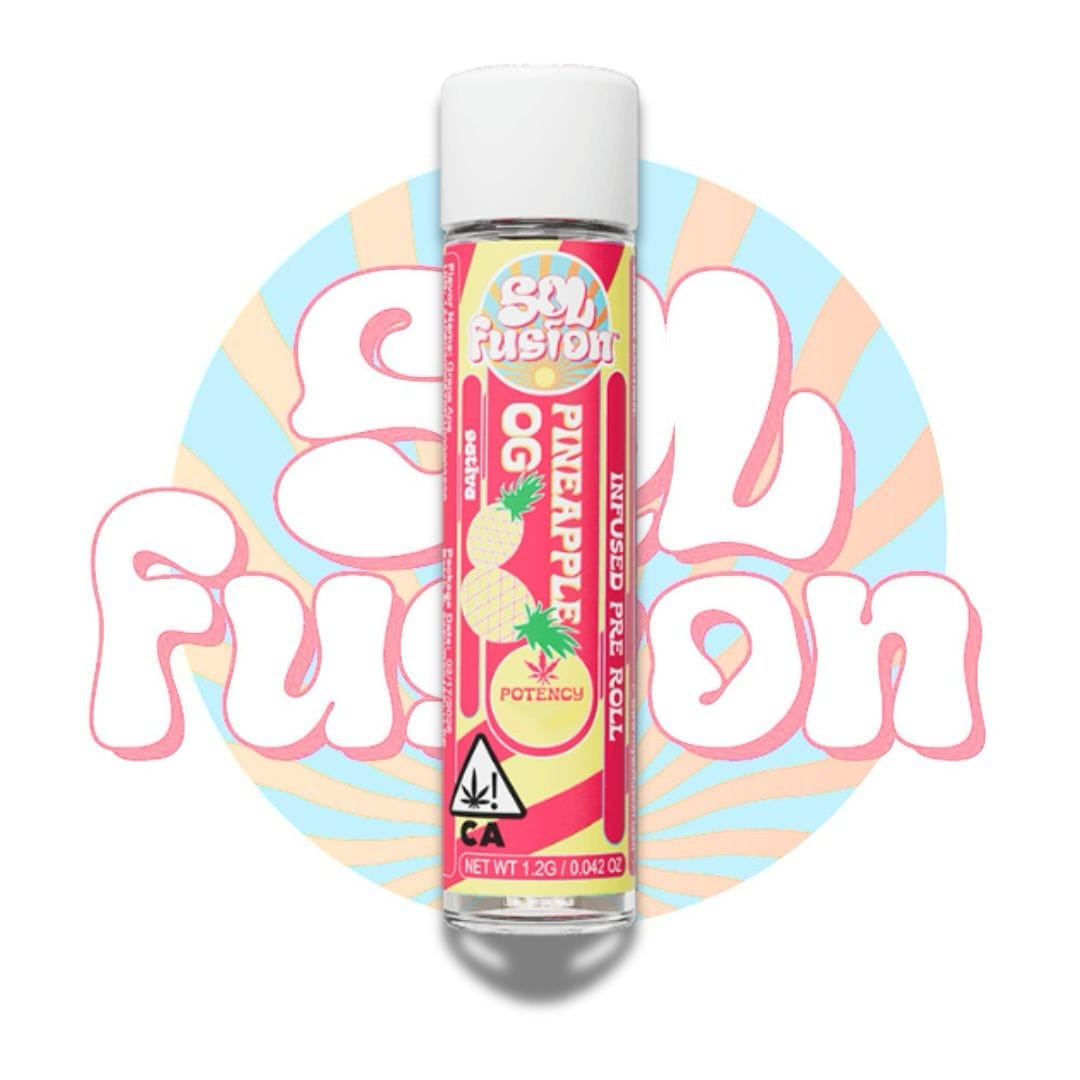 PINEAPPLE OG 1.2G PREROLL - SOL FUSION -  - $7.50 - Pre-Rolls