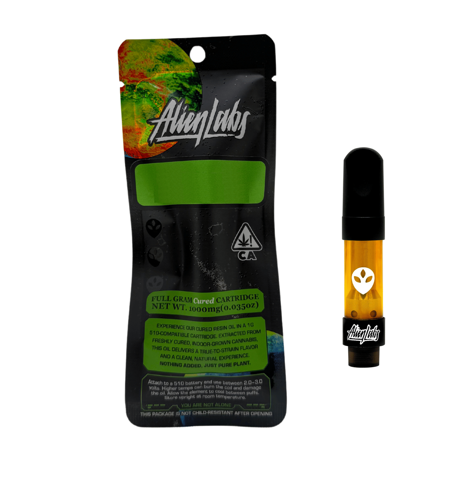 Planetary OG - 1g Cured Resin Cartridge - Alien Labs - 1g Cart - Hybrid - $23 - 510 Cartridges