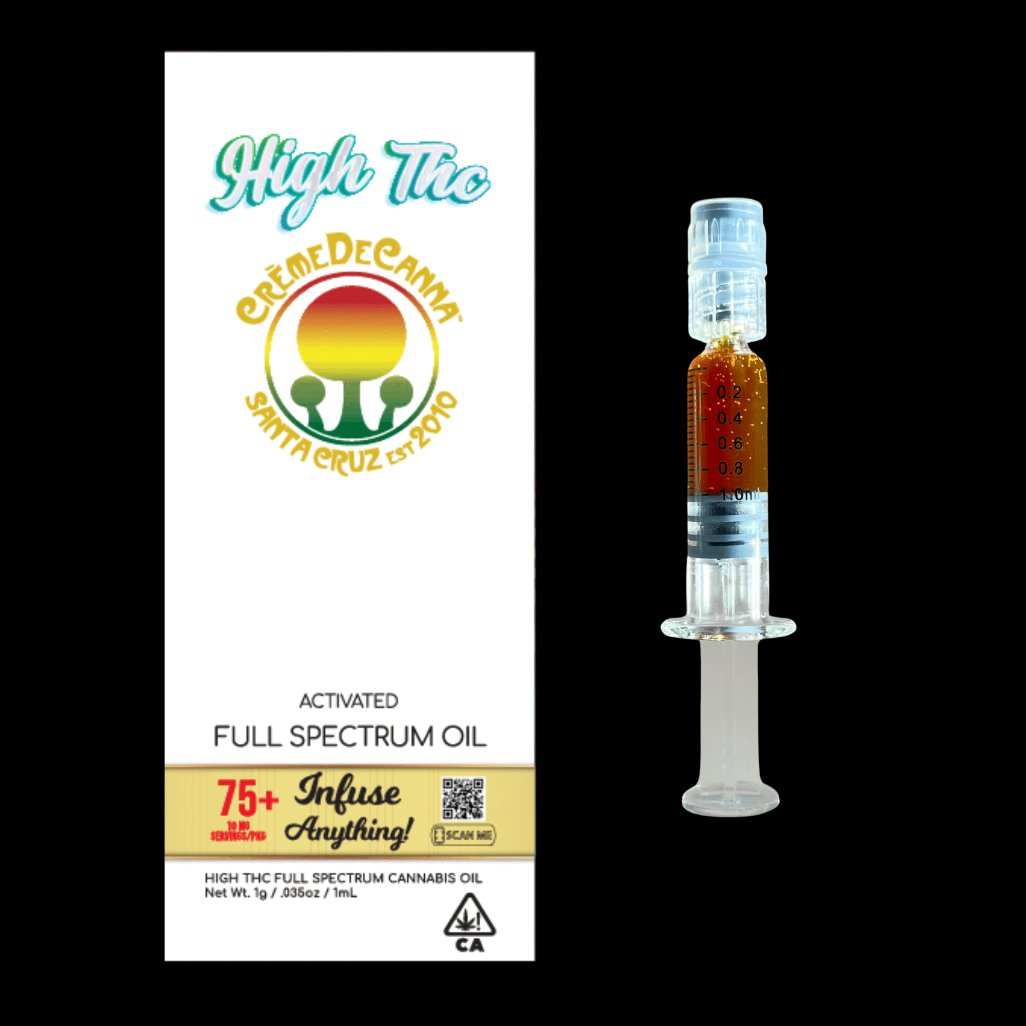 High THC Full Spectrum Oil (FSO) - 1g - Creme De Canna - FSO - 1g - $23 - Concentrates