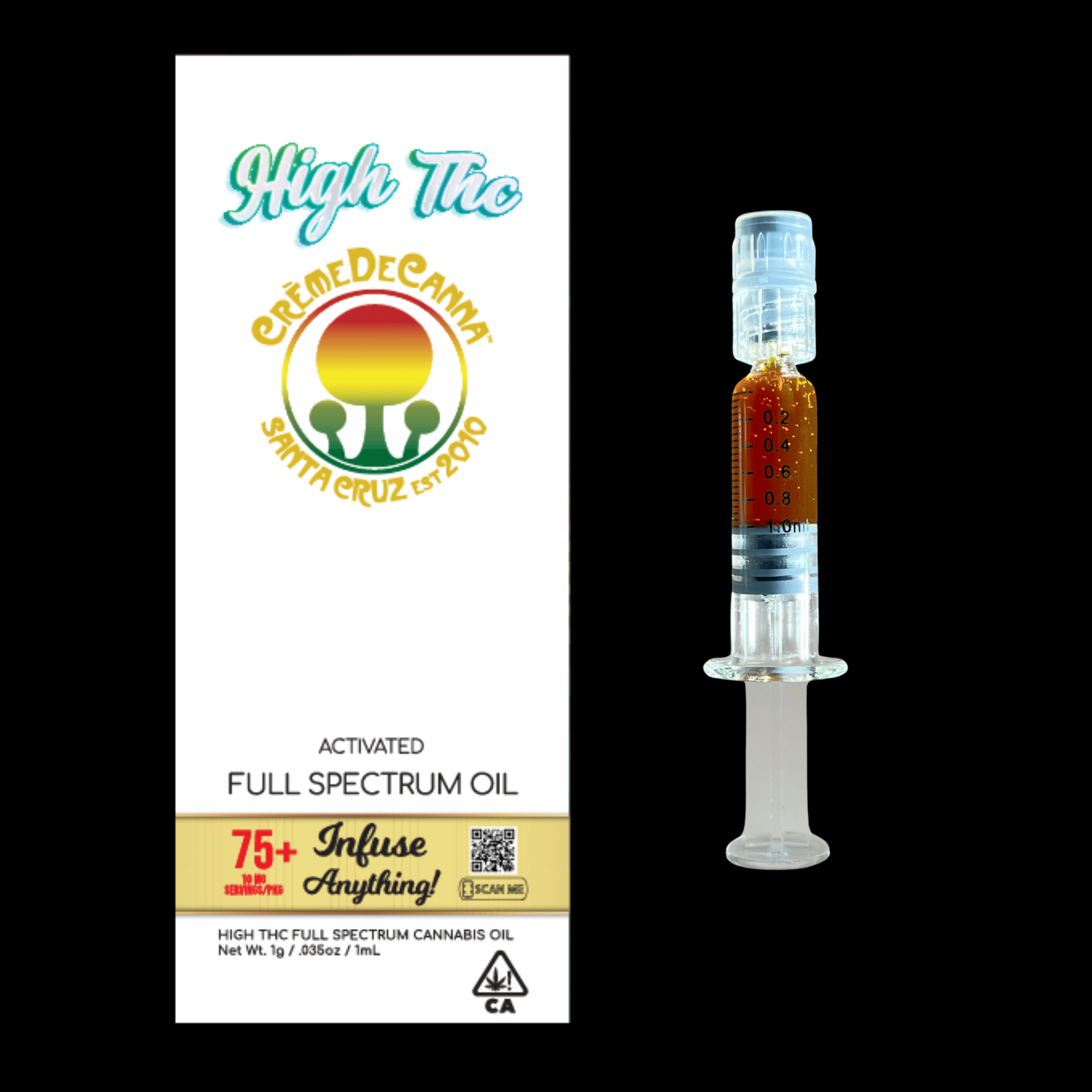 High THC Full Spectrum Oil (FSO) - 1g - Creme De Canna - FSO - 1g - $23 - Concentrates