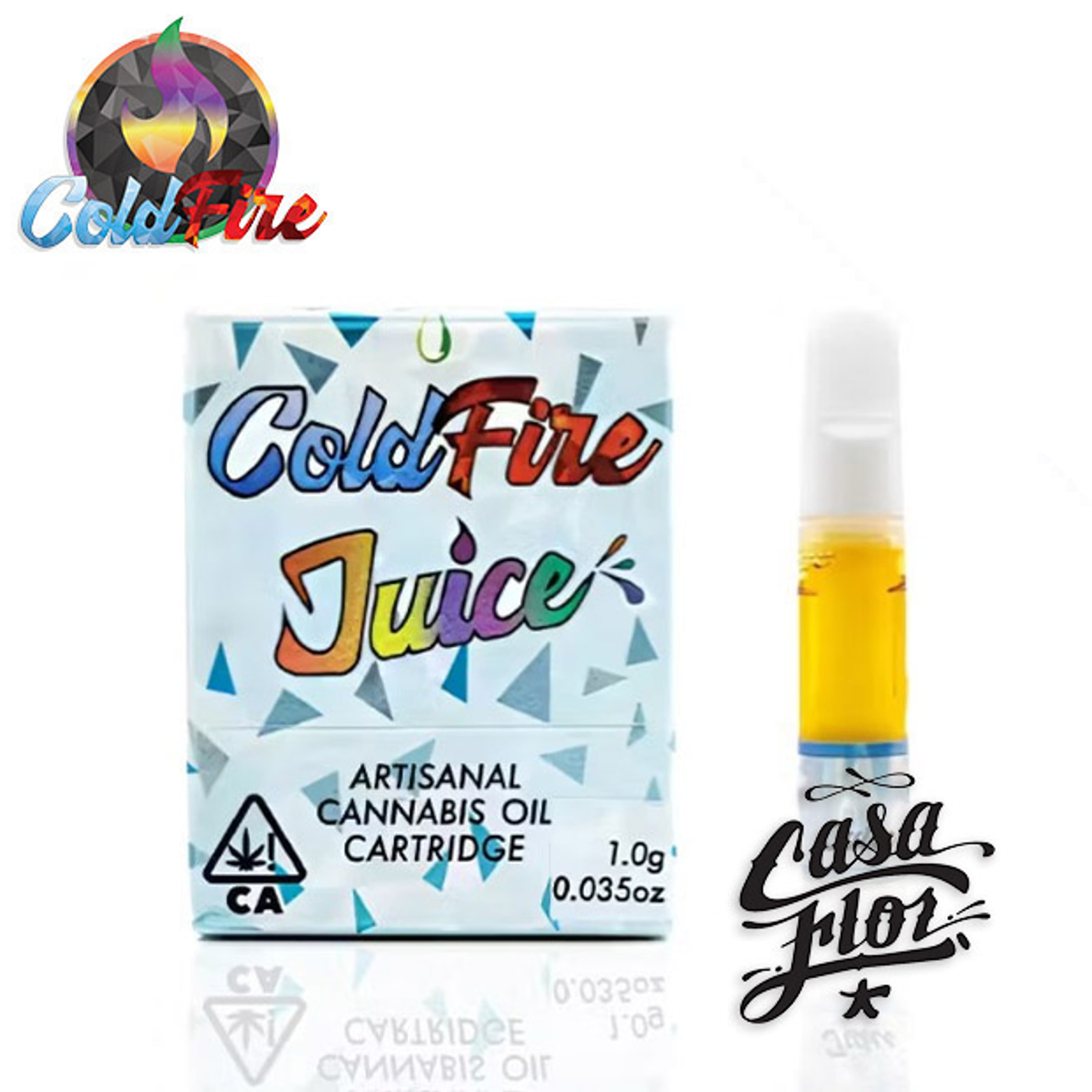 ColdFire x Casa Flor - Tropical Sleigh Ride - Live Resin Juice Cart - 1g - ColdFire Extracts - - $45.99 - 510 Cured/Live/Rosin Cartridges