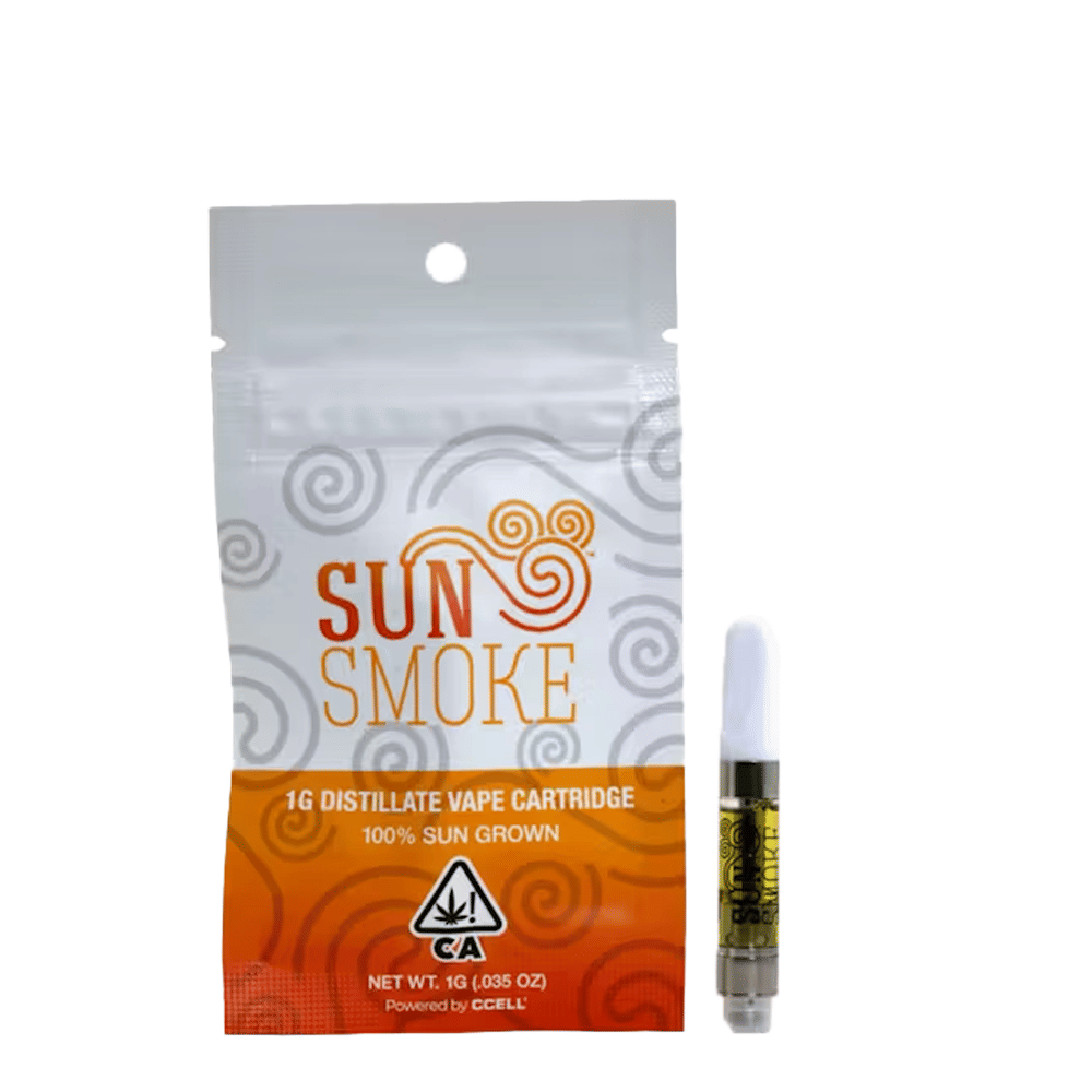 Bubblegum Burst Distillate Cartridge (1G)  *Excluded From Any Discounts* - SunSmoke -  - $14.40 - Cartridge