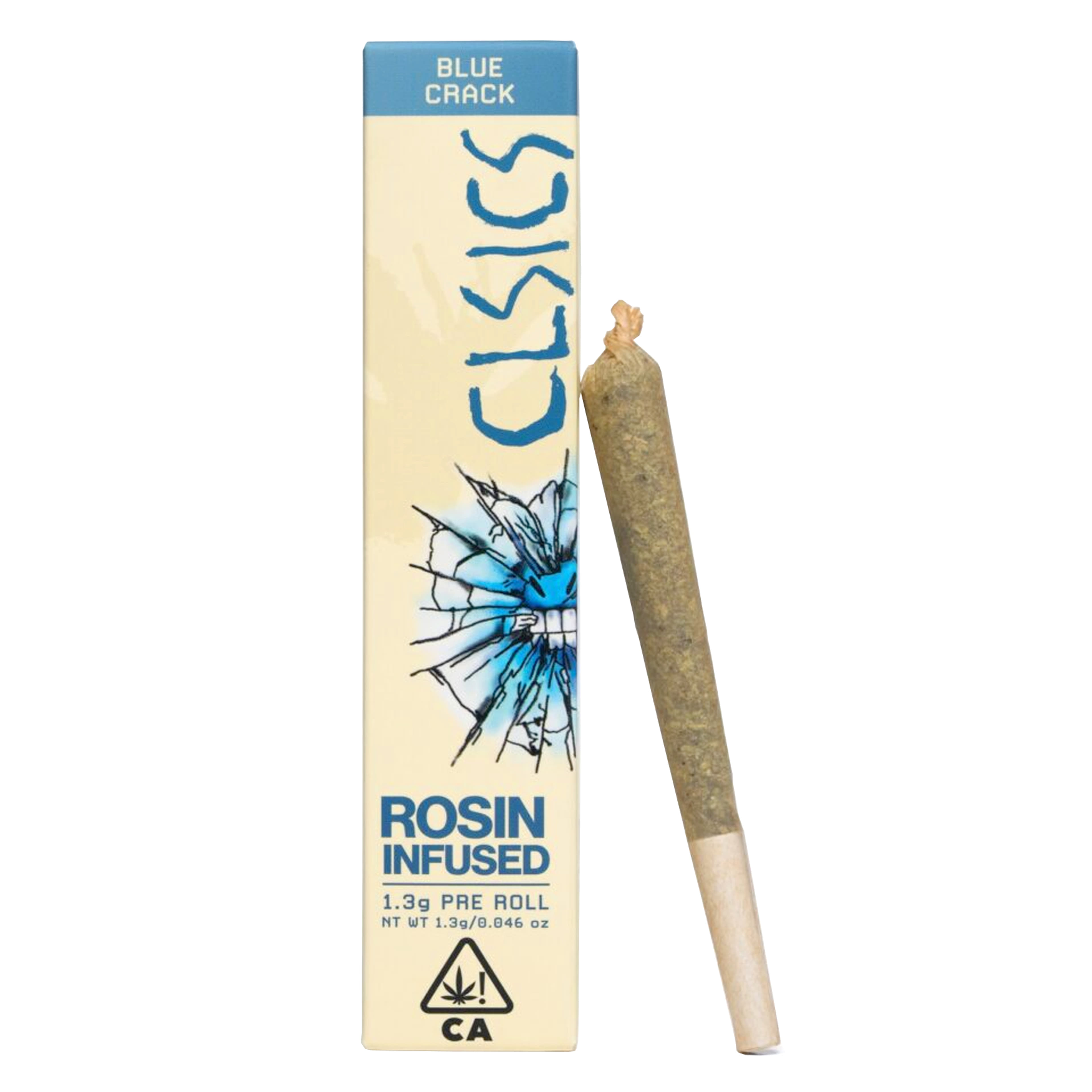 Blue Crack (S) 1.3g Rosin Pre Roll - CLSICS - Blue crack (S) - $12.90 - Pre-Rolls