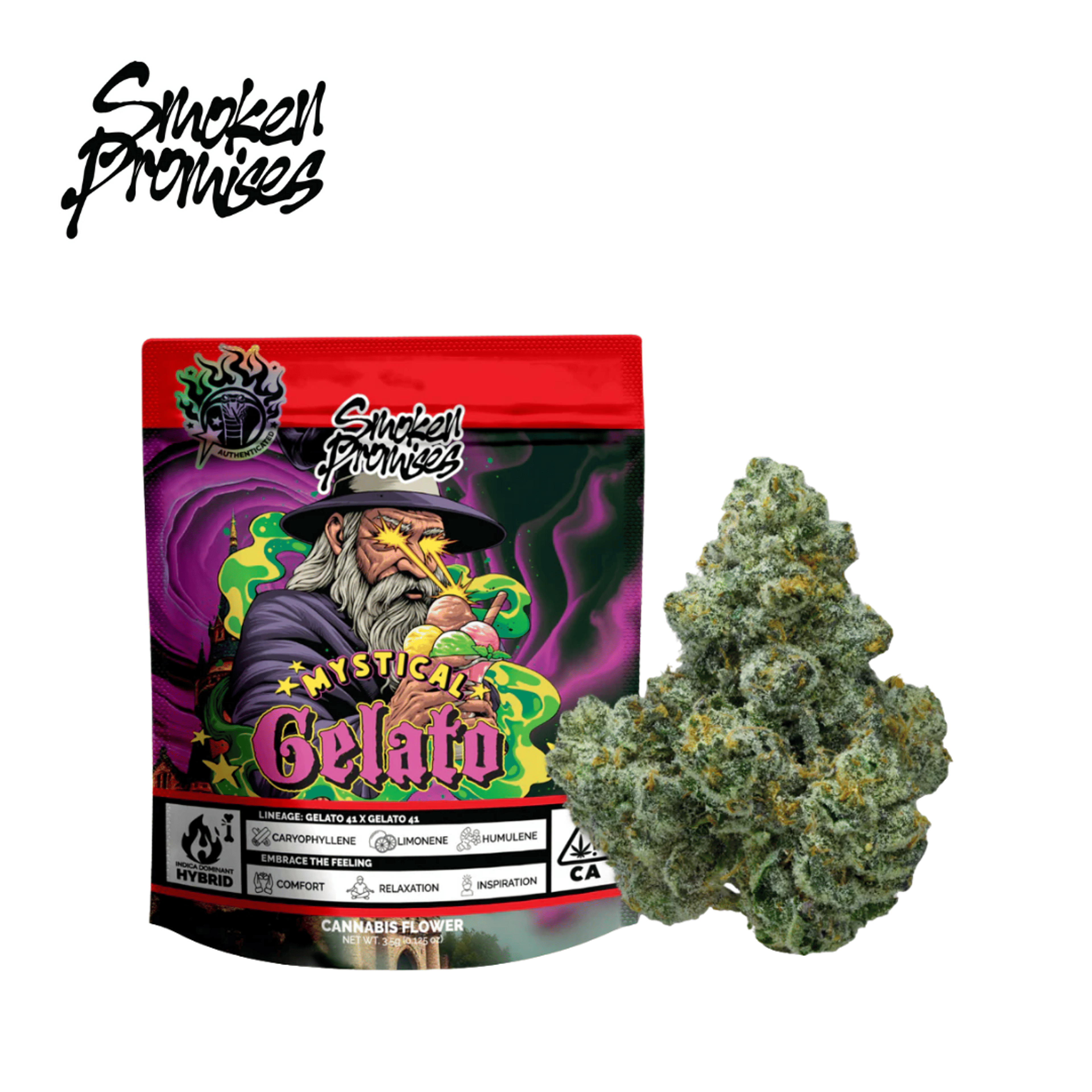 Smoken Promises - Mystical Gelato - 3.5g - Smoken Promises - Mystical Gelato - $29.99 - Indoor Flowers