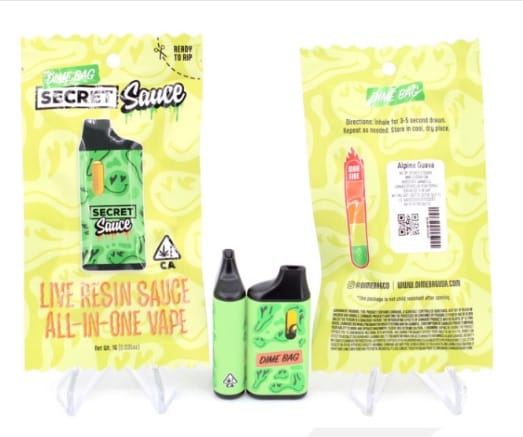 Blue Dream | Live Resin Sauce AIO [1g] - Dime Bag -  - $27 - Vape Pens