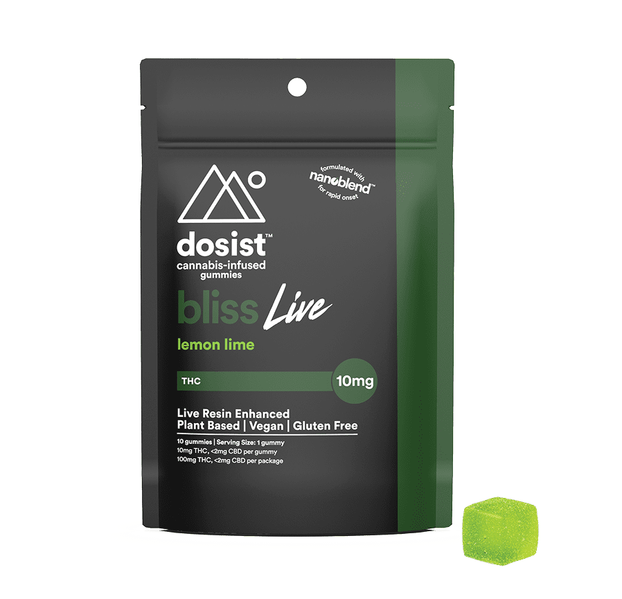 10PK BLISS Lemon Lime GUMMY - Dosist -  - $26.25 - Edibles