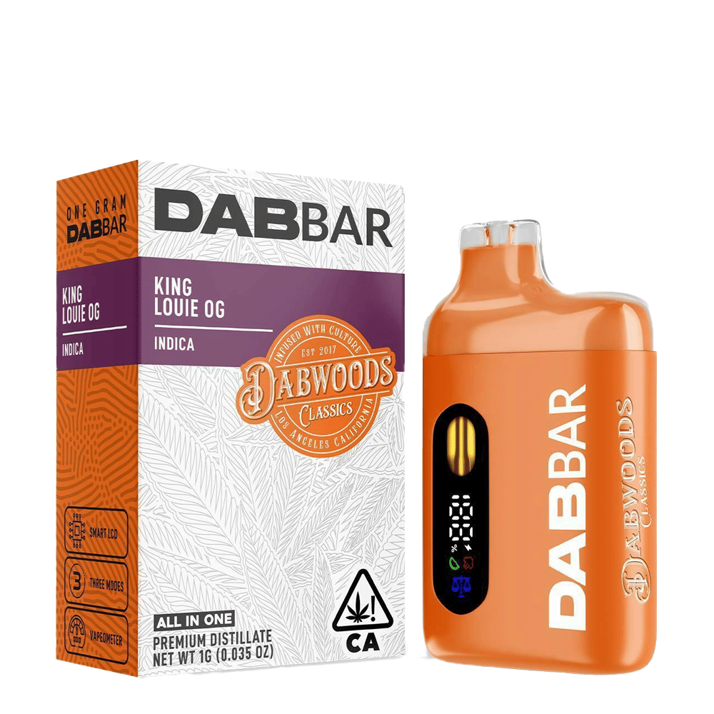 King Louie Og Dab Bar Disposable (1G) - Dabwoods | Shop Menu Order Online |  STRAIN CAREGIVERS