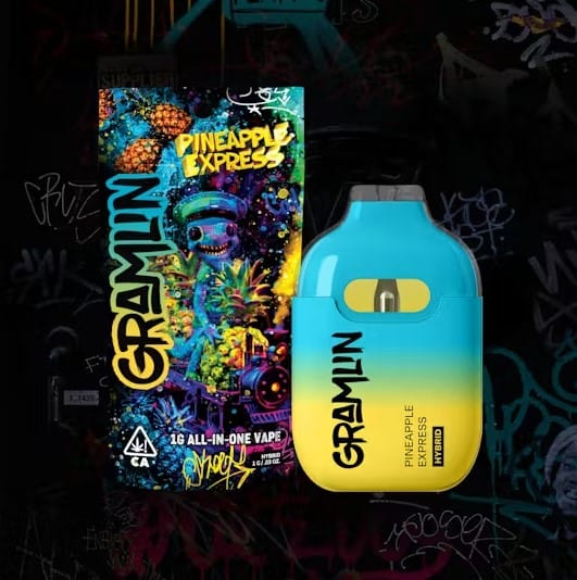 Gramlin AIO - Pineapple Express - All-In-One - 1g *B2G1 EVERYDAY* - Gramlin - AIO - $24.99 - Disposable Vape Pens (All In One)