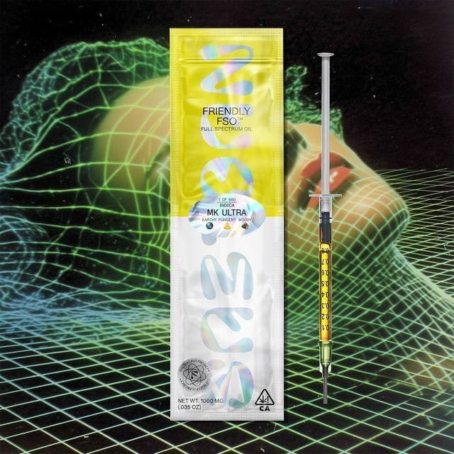 Full Spectrum Oil - MK Ultra (I) - Friendly Brand - MK Ultra (I) - $28 - Concentrates