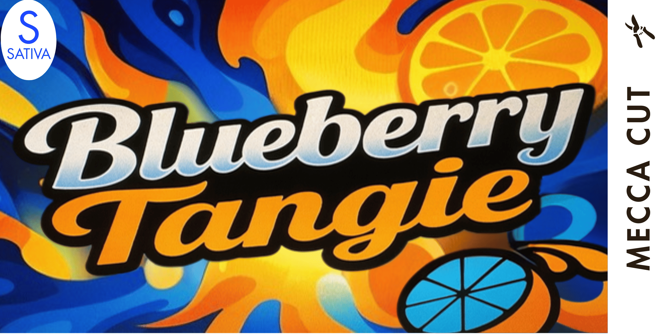 $5.40 Blueberry Tangie .5g Joint - Mecca -  - $3.76 - Pre-Rolls