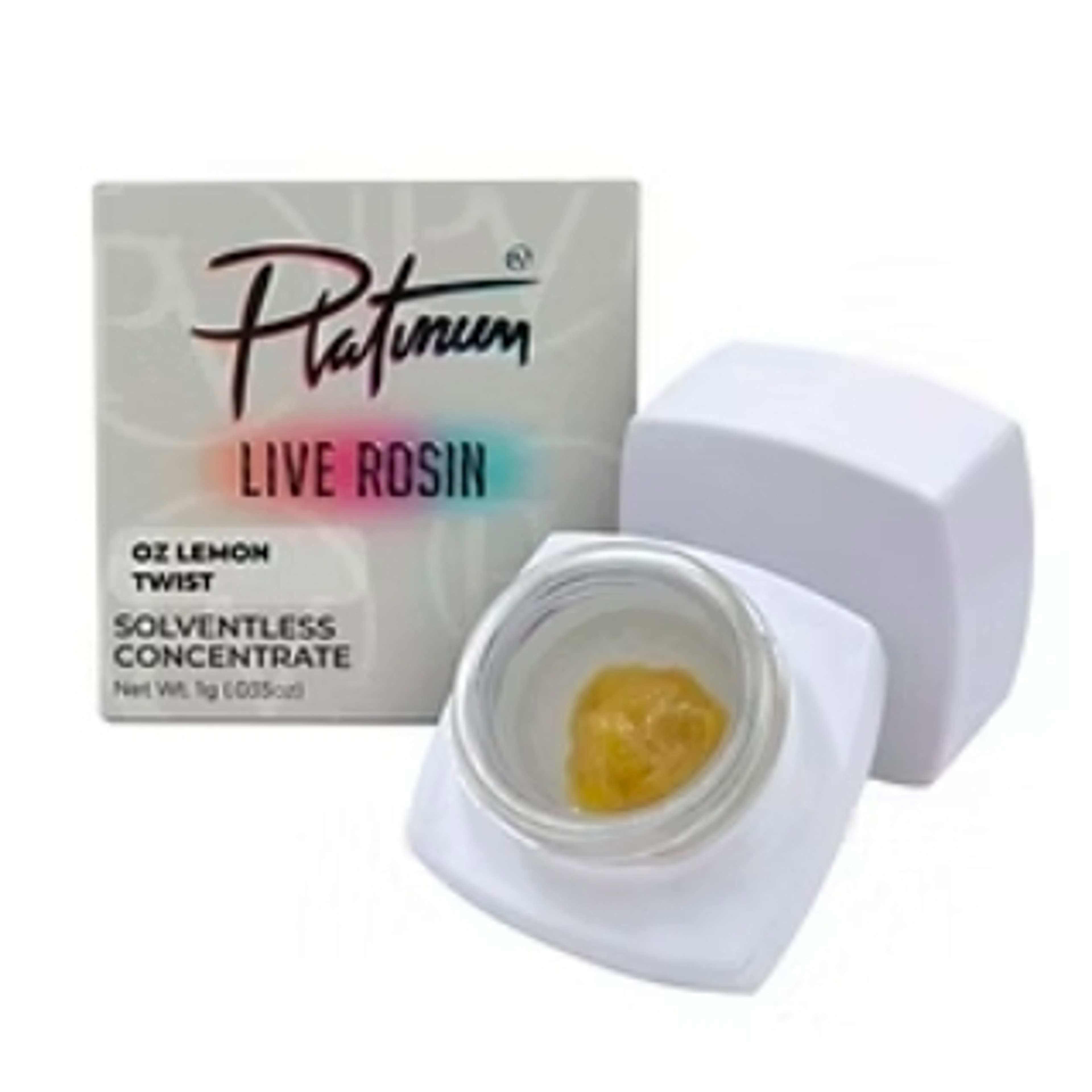 Platinum Vape - 1g Live Rosin Badder - Orange Banana OG - - $25 - Concentrates