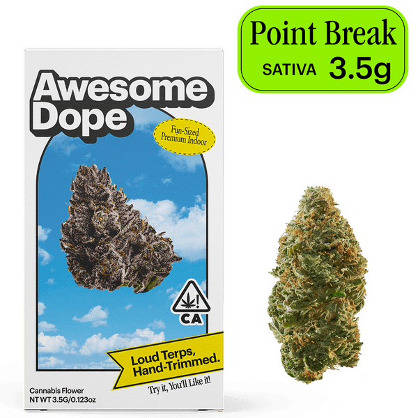 Point Break - 3.5g Indoor - Awesome Dope - 3.5g - Sativa - $32 - Flower/Infused Flower (3.5 Grams)