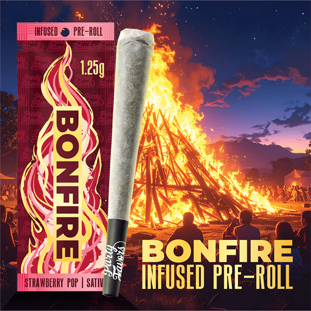 Bonfire Infused 1.25g - Strawberry Pop