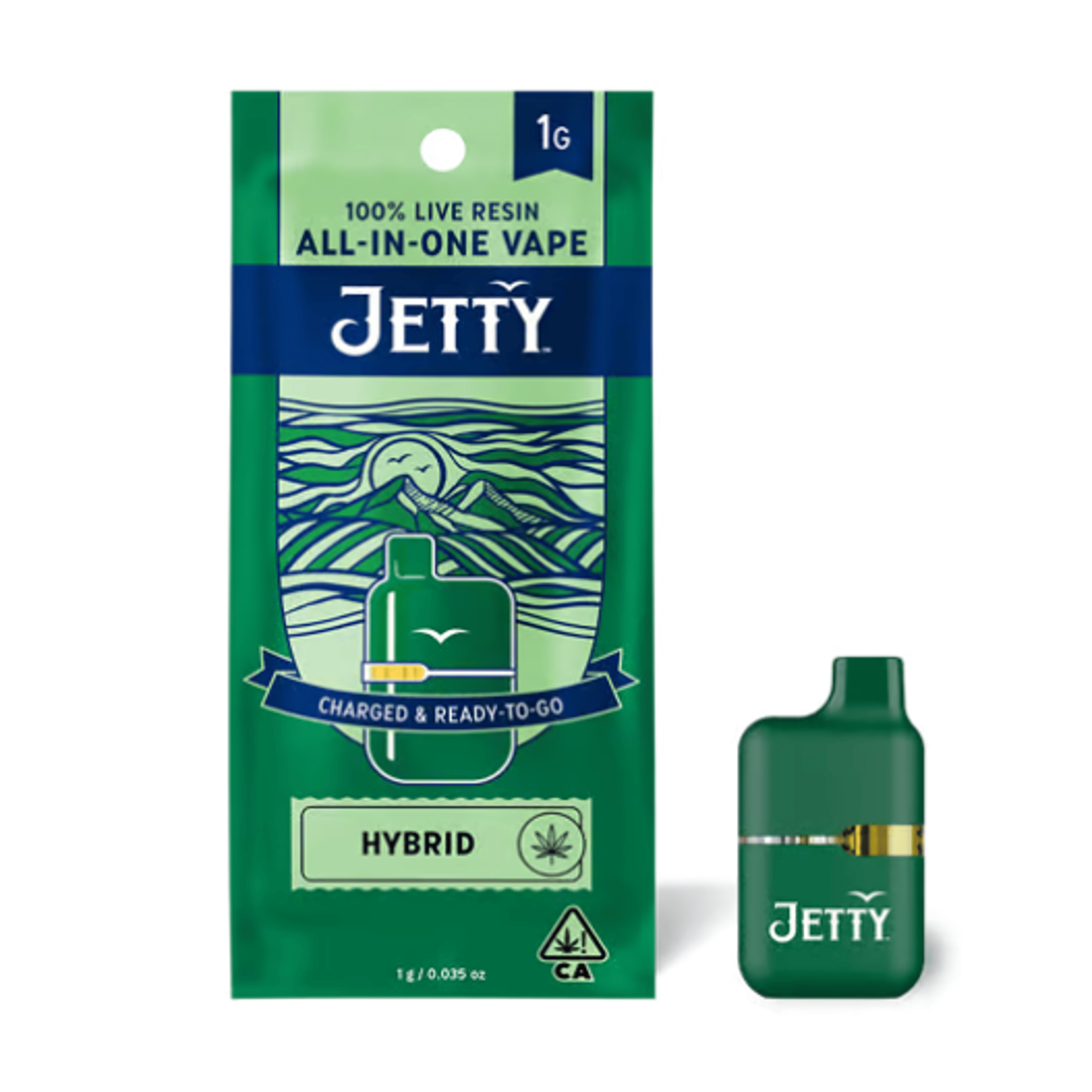 Jetty: Stank Berry (H) Live Resin Mini Tank - 1g Disposable - Jetty Extracts - - $45 - Disposables