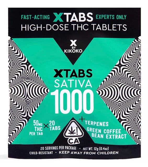 XTabs - Sativa 50mg - 1pk