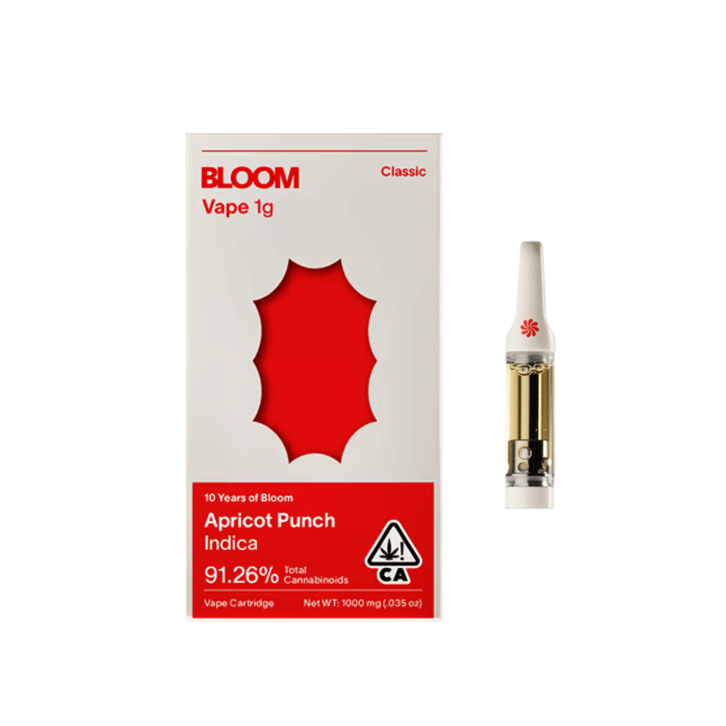 Classic | Apricot Punch Cartridge  - 1g - Bloom -  - $30 - Cartridges / Pods