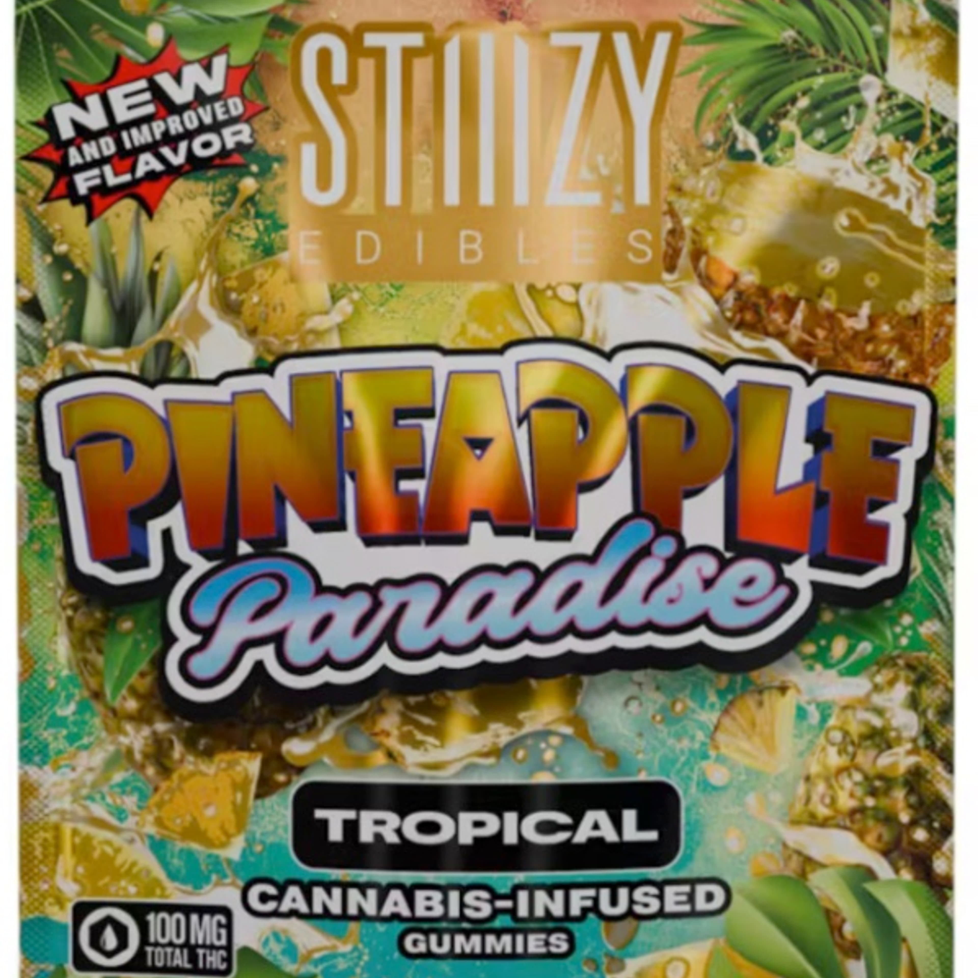 Pineapple Paradise Gummies - 100mg - STIIIZY - Pineapple Paradise - $14 - Gummies