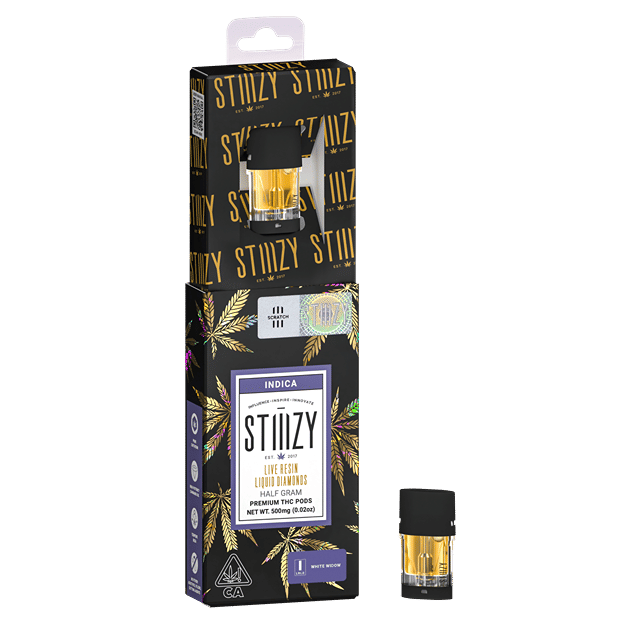 White Widow - .5g Live Resin Liquid Diamonds Pod