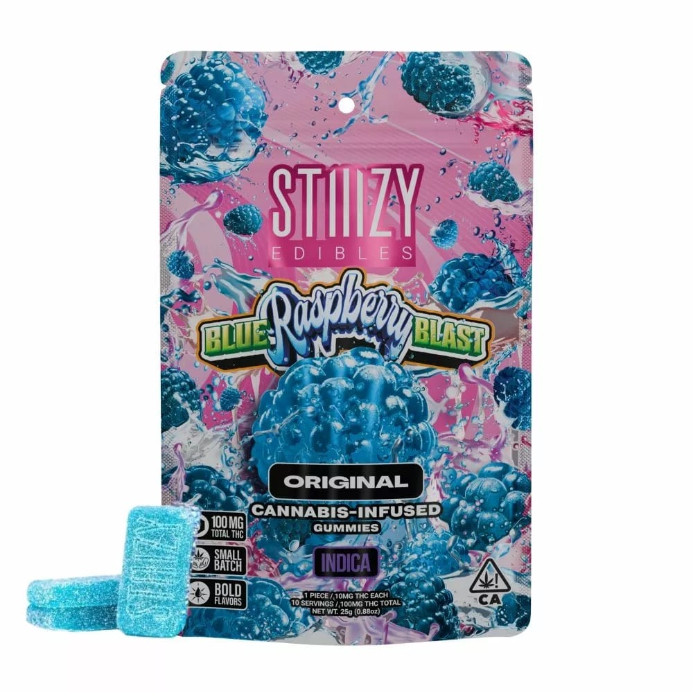 Blue Raspberry Blast | Nano Gummies - STIIIZY -  - $14 - Edibles