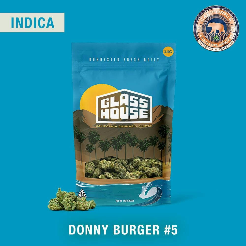 Donny Burger #5 - Flower - Glass House Farms - Half Ounce - $61.99 - Flower