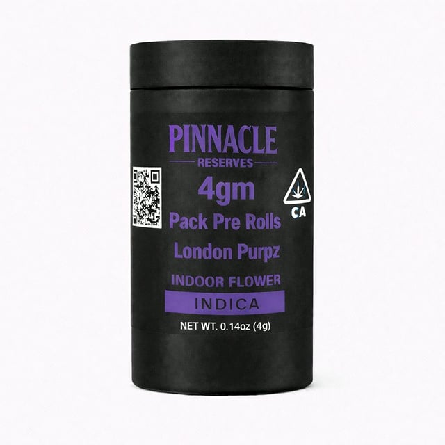 PINNACLE RESERVE London Purpz 4gm Pack Pre Rolls