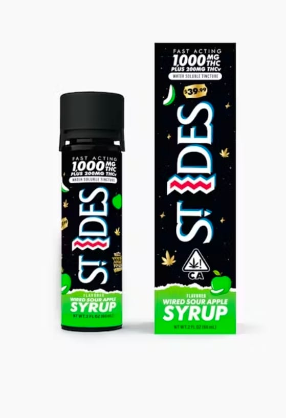 ST IDES - Wired Sour Apple | 2OZ Tincture 1000MG + 200MG THCv -  - $49.99 - Drinks