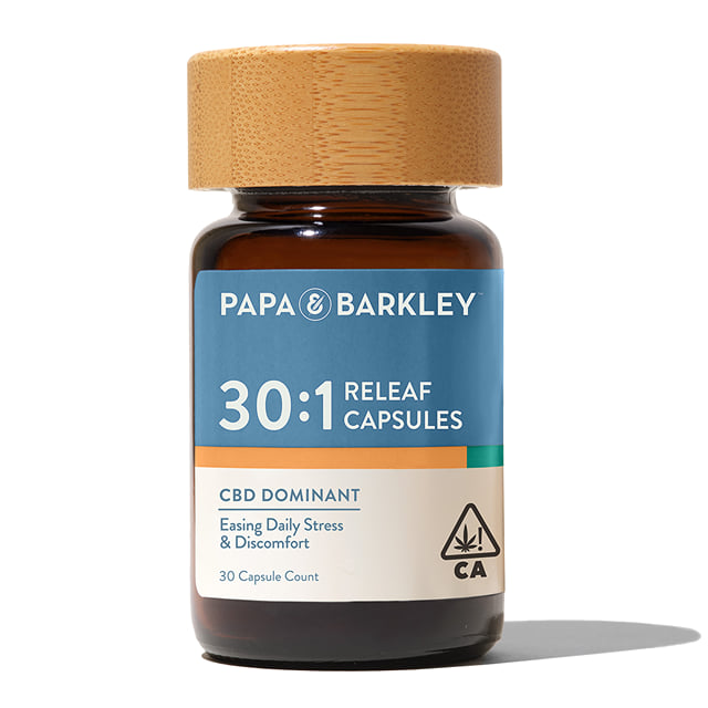 CBD 30:1 THC 30 ct - CBD Rich Capsules